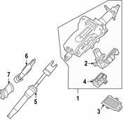 BMW Universal Joint With Corrugated Tube - Genuine BMW 32306780900