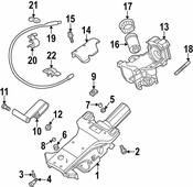 BMW Steering Column Bolt - Genuine BMW 32311159030