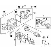 BMW Dustcover Plate Large - Genuine BMW 33132282639