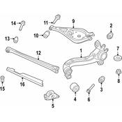 BMW Trailing Arm - Genuine BMW 33326783106
