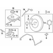 MINI Brake Vacuum Hose - Genuine MINI 34339803071