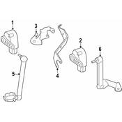 BMW Headlight Level Sensor Strut Support - Genuine BMW 37147887475