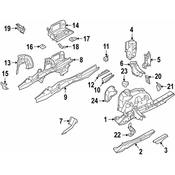 BMW Fuse Box Bracket - Genuine BMW 41009625841