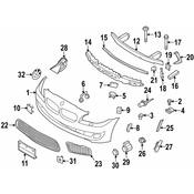 BMW Bracket Left (M) - Genuine BMW 51118049079