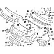 BMW Bumper Cover Spacer Panel - Genuine BMW 51118092582