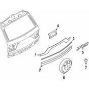 BMW Finisher Trunk Lid Primed - Genuine BMW 51133413287