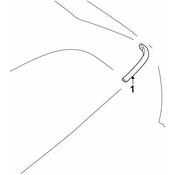 BMW Body Trim Molding - Genuine BMW 51138412854