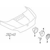 BMW Lettering (Z4) - Genuine BMW 51147221372