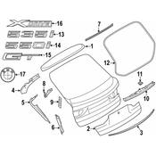 BMW Lettering (Gt) - Genuine BMW 51147336451
