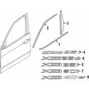 BMW Door Emblem - Genuine BMW 51147358545