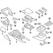 BMW Console Cup Holder - Genuine BMW 51166825793