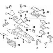 BMW Cover (Smg Black) - Genuine BMW 51167158479
