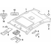BMW Interior Grab Bar Bracket - Genuine BMW 51167276883