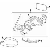 BMW Set Covers Housing Bottom - Genuine BMW 51167284807