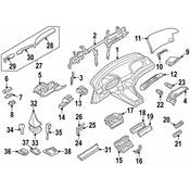 BMW Preselect Lever Cover Steptronic- Genuine BMW 51168257117