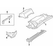 BMW Cover Bottom - Genuine BMW 51169188683