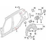 MINI Fuel Filler Housing - Genuine MINI 51179801420