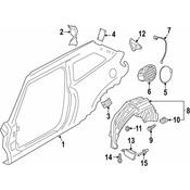 MINI Fuel Filler Housing - Genuine MINI 51179808991