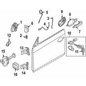 BMW Door Lock Cylinder - Genuine BMW 51210033407