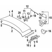 BMW Stopper Right - Genuine BMW 51248222912