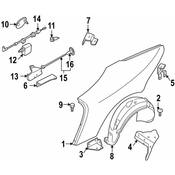 BMW Bowd.CableCentr.Lock.Syst.Fill-In Flap - Genuine BMW 51258242674