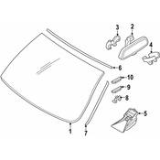 BMW Painted Drip Mouldin - Genuine BMW 51317387917