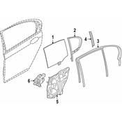 BMW Window Regulator Guide - Genuine BMW 51357384943
