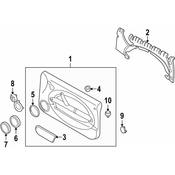 Mini Sound Absorber - Genuine Mini 51417072135