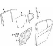 BMW Window Regulator Guide - Genuine BMW 51437465141