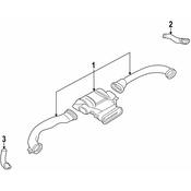BMW Set Cold Air Ducts - Genuine BMW 51458398109