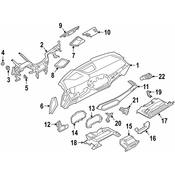 BMW Instrument Panel Trim Panel - Genuine BMW 51458745273