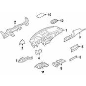 BMW TrimInstr.PanelAlum.Long.GroundRight - Genuine BMW 51459129228