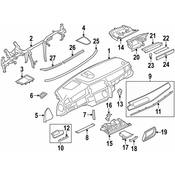 BMW Instrument Panel Cover - Genuine BMW 51459203709