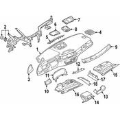 BMW Instrument Panel Trim Panel - Genuine BMW 51459355238