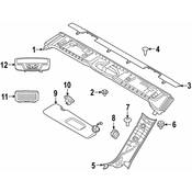 BMW Roof Opening Trim - Genuine BMW 51467489926