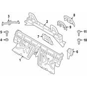 BMW Roll Bar Trim Panel - Genuine BMW 51468075937