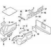 BMW Tie Down Hook Bracket - Genuine BMW 51476994489