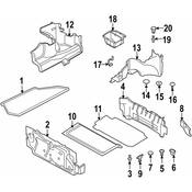BMW Trim Panel Right - Genuine BMW 51477016684