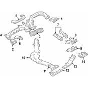 BMW Instrument Panel Air Duct - Genuine BMW 51477375762