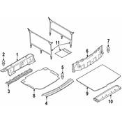 Mini Rear Body Panel Trim Panel - Genuine Mini 51477409713