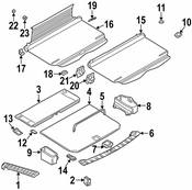 BMW Hook Front Left - Its (Sandbeige) - Genuine BMW 51478236403