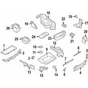 BMW Oddments Tray - Genuine BMW 51479179613