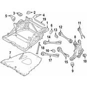 BMW Reinforcement Floor Panel Trunk - Genuine BMW 51617305703