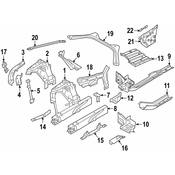 BMW Suspension Strut Brace - Genuine BMW 51617456115
