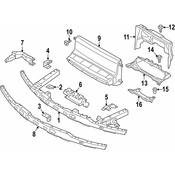 BMW Front Panel - Genuine BMW 51647296805