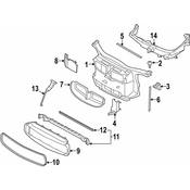 BMW Seal For Air Guidance (1785mm Lg) - Genuine BMW 51648042573