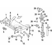 BMW Cover Suspension-Strut Dome - Genuine BMW 51717046901