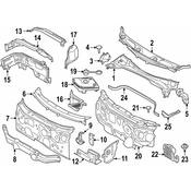 Mini Cowl Side Panel - Genuine Mini 51717380742