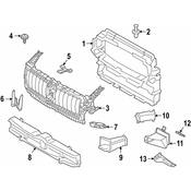 BMW Brake Air Duct - Genuine BMW 51745A32057