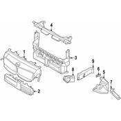 BMW Radiator Support Air Duct - Genuine BMW 51747474221